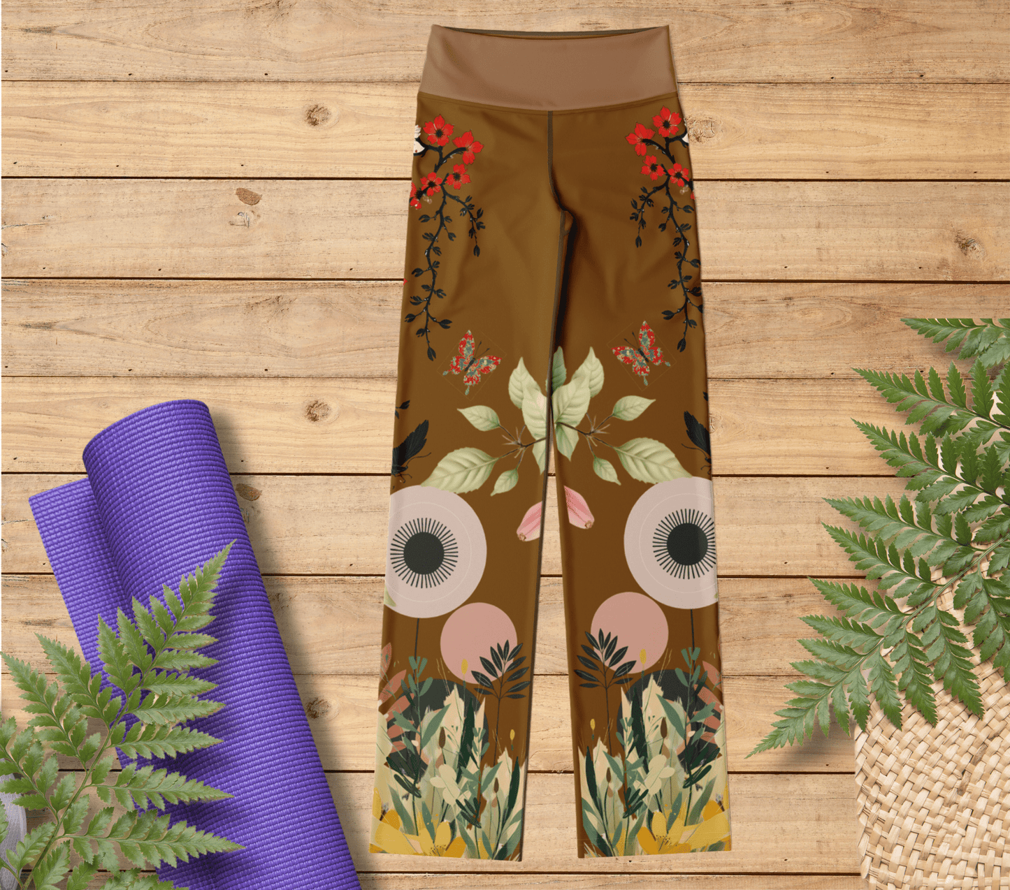 Rune Flare Yoga Pants Leggings for Women