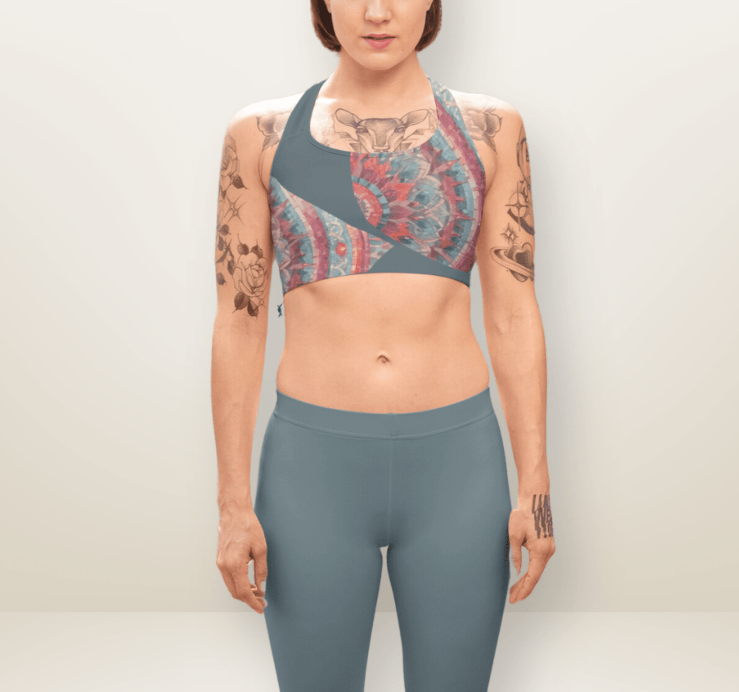 Atara Mandala Seamless Sports Bra