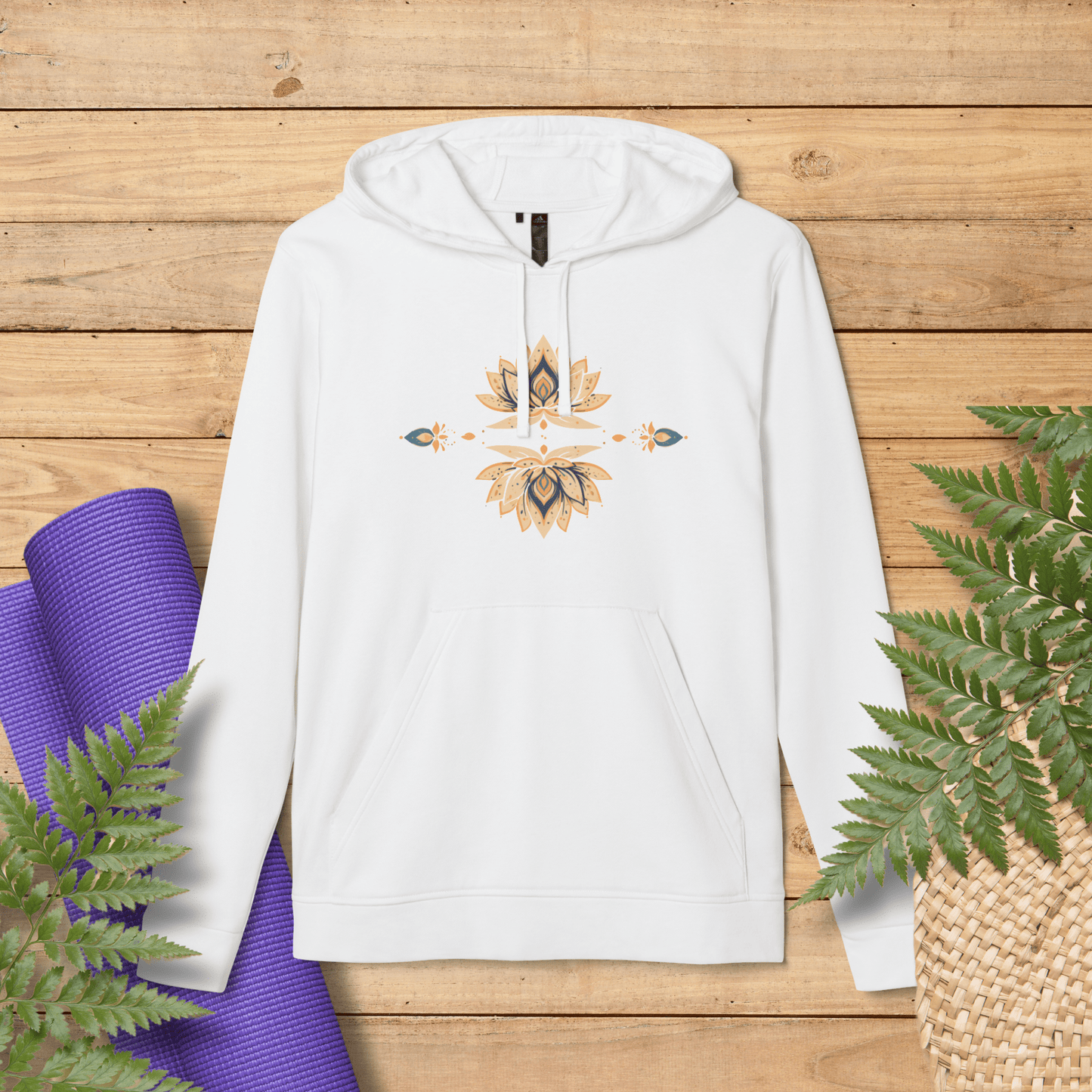 Lotus Mandala Adidas Hoodie
