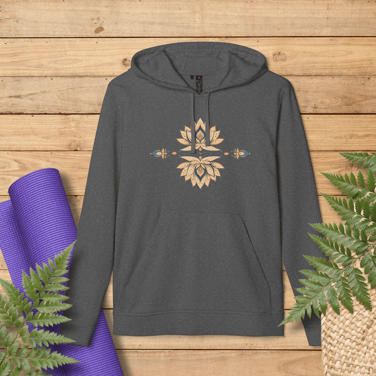 Lotus Mandala Adidas Hoodie