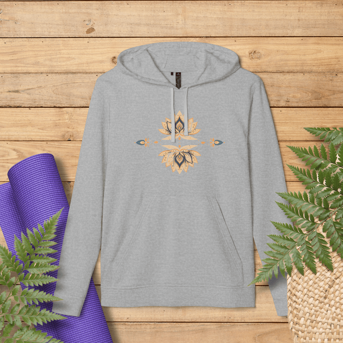 Lotus Mandala Adidas Hoodie