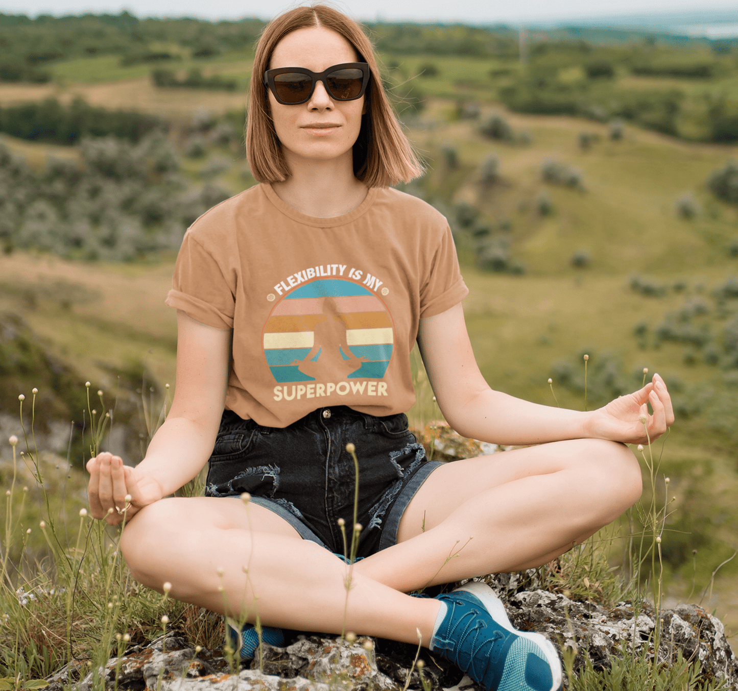 Flexibility is my Superpower Yoga Tee