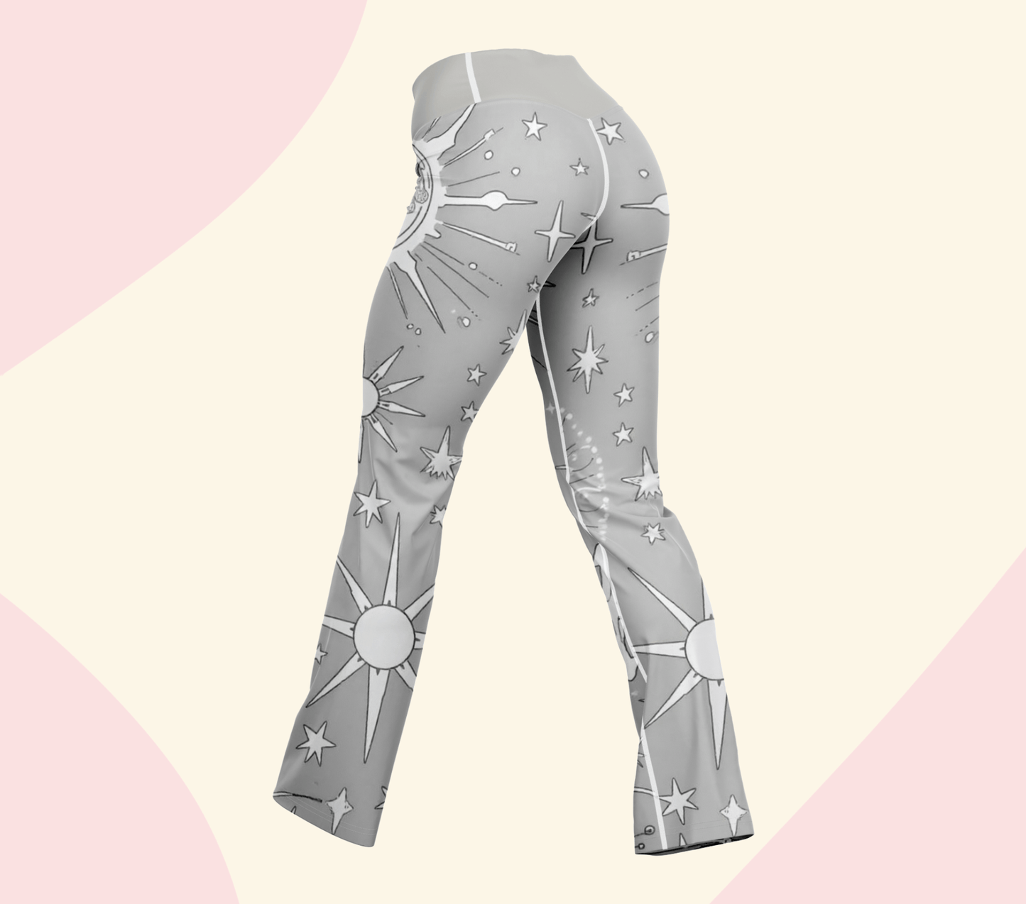 Zeke Celestia Flare Yoga Pants Leggings for Women