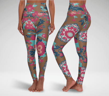 Ellao Mandala Yoga Pants Leggings for Woman