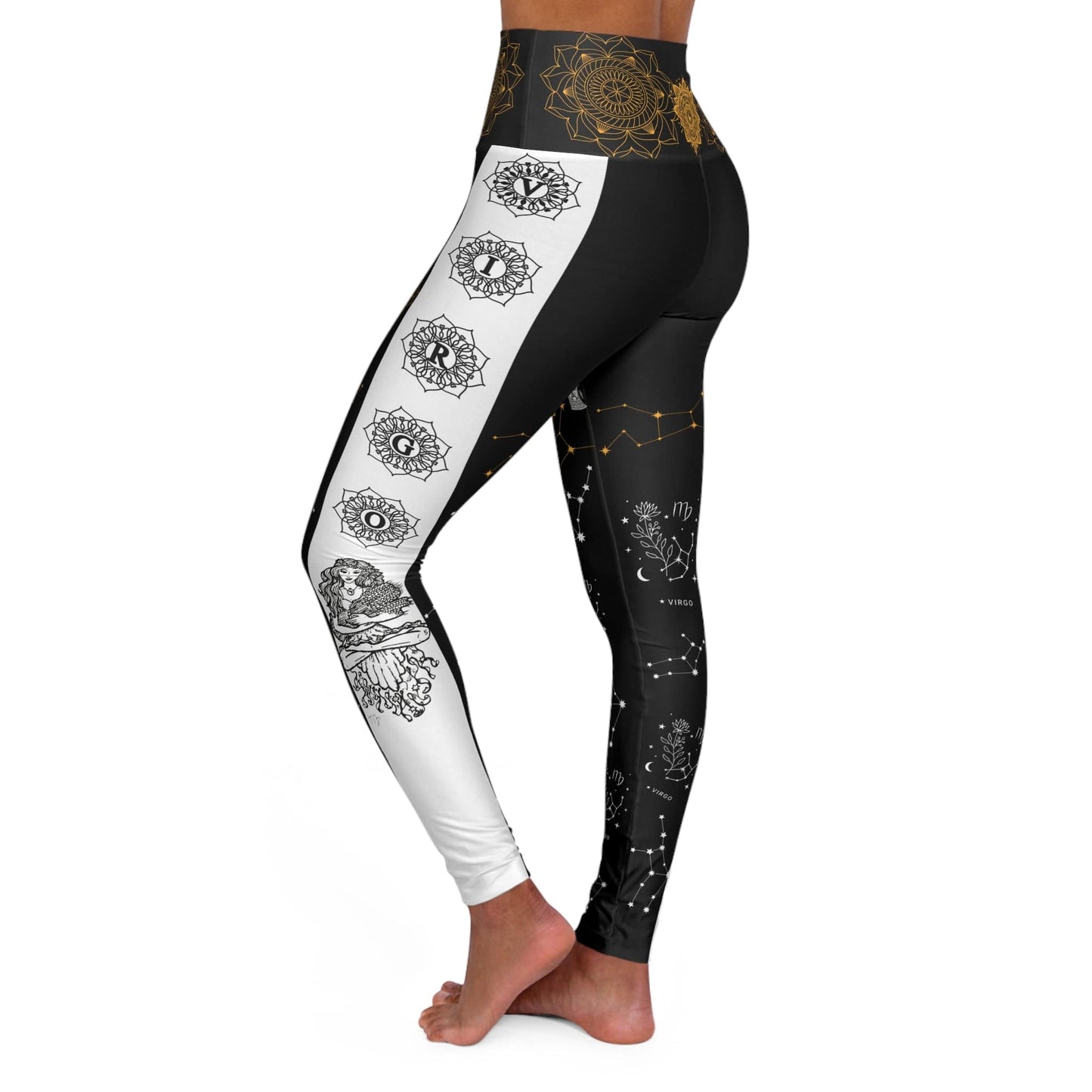 Virgo Mandala Yoga Pants Leggings