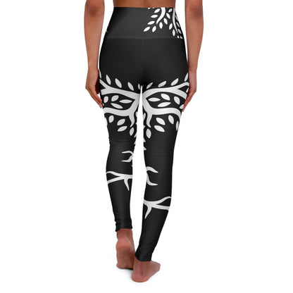 Roots Leaves Yoga Pants Leggings