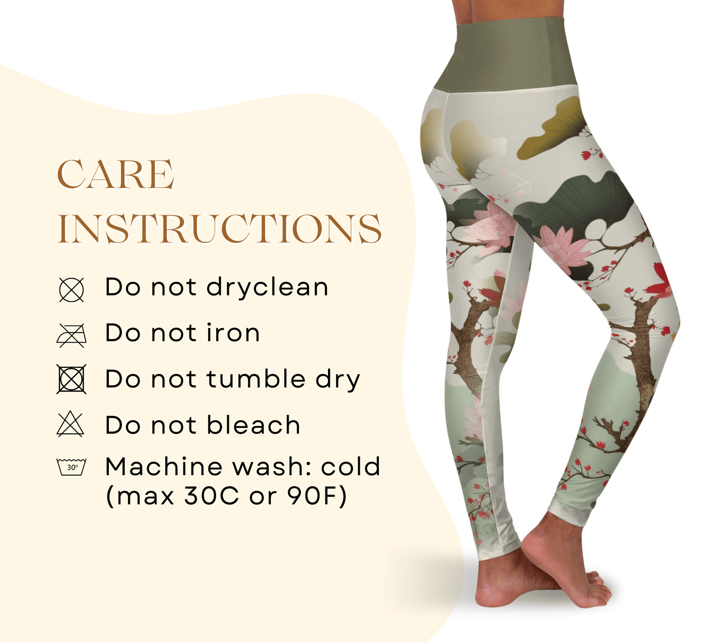 Lotara Nature Yoga Pants Leggings for Woman