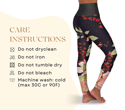 Auden Floral Yoga Pants Leggings for Women