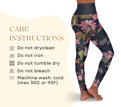 Kai Floral Yoga Pants Leggings for Women