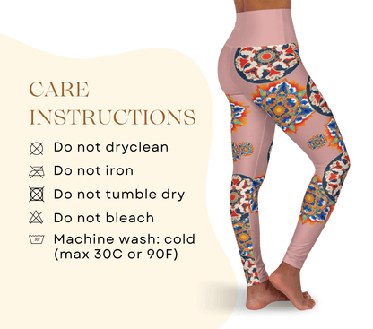 Caedun Floral Yoga Pants Leggings for Women
