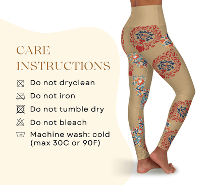 Beksy Mandala Yoga Pants Leggings for Women