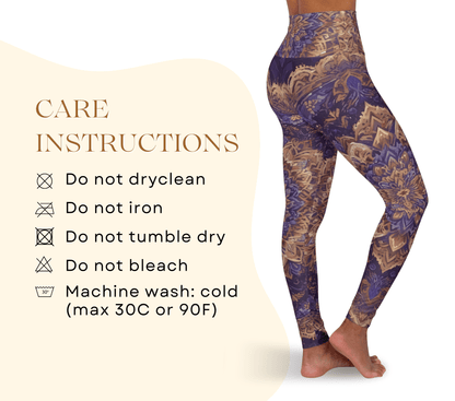 Roni Mandala Yoga Pants Leggings for Women