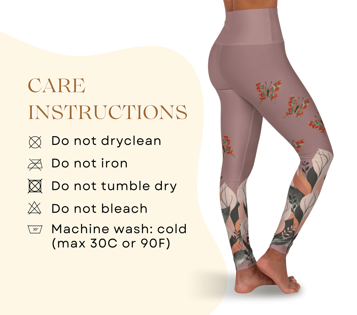 Lunas Marjani Retro Yoga Leggings for Women