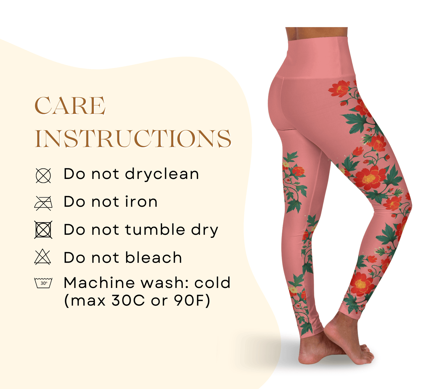 Willfrith Floral Yoga Pants Leggings for Women