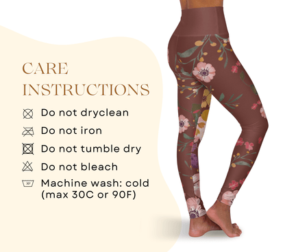 Rae Floral Yoga Pants Leggings for Woman