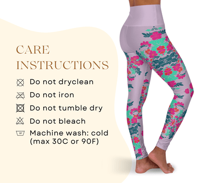Fen Floral Yoga Pants Leggings for Woman