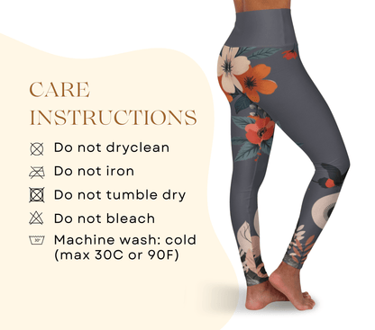 Arnie Floral Yoga Pants Leggings for Woman