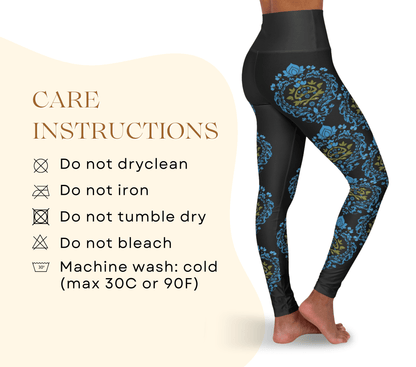Linnan Mandala Yoga Pants Leggings for Women