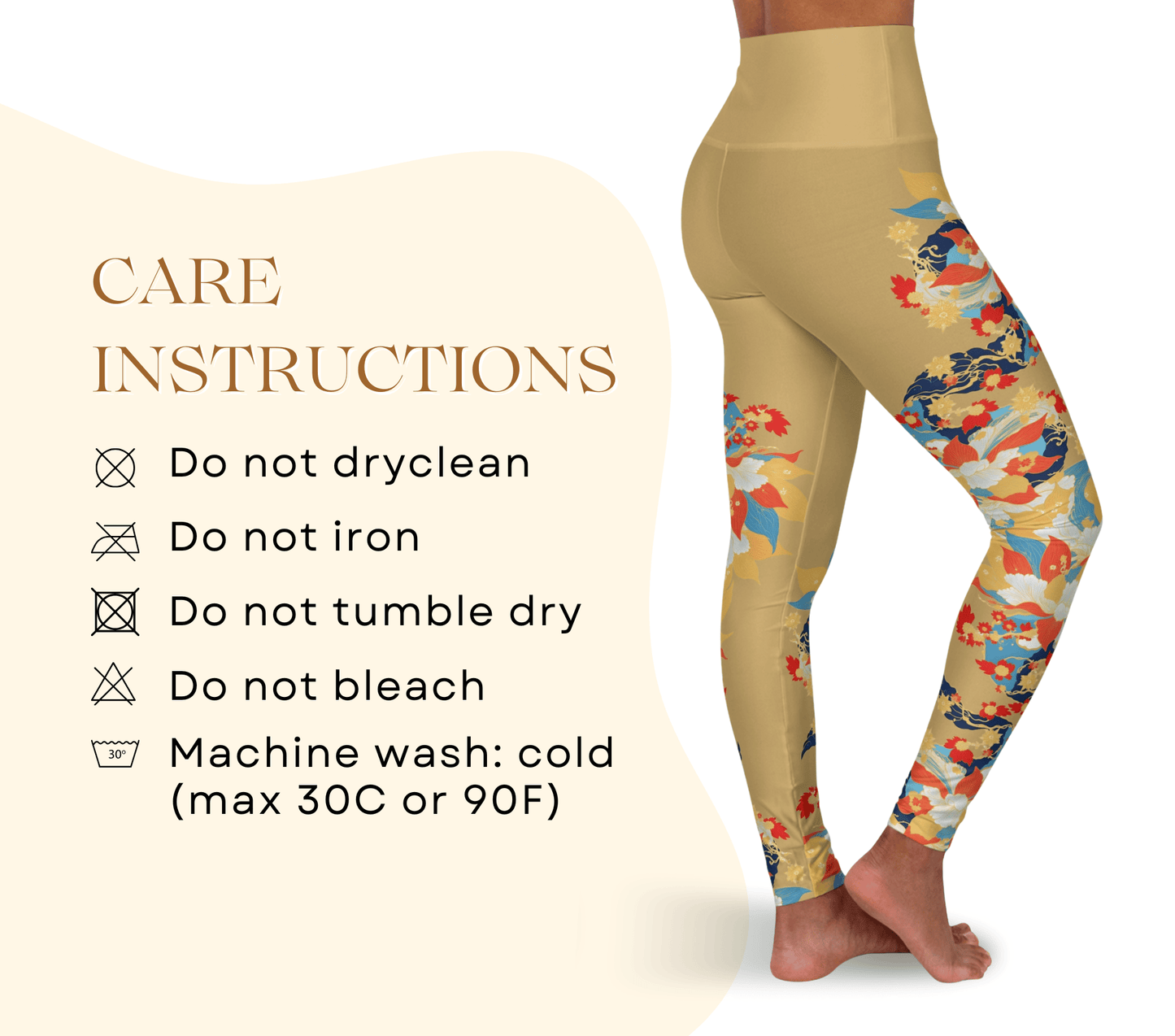 Sylivian Floral Yoga Pants Leggings for Woman
