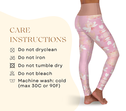 Rosali Floral Yoga Pants Leggings for Women