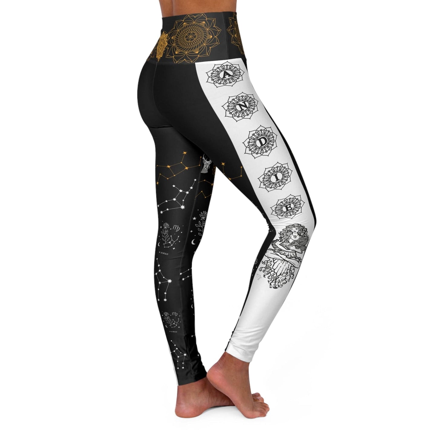 Virgo Mandala Yoga Pants Leggings