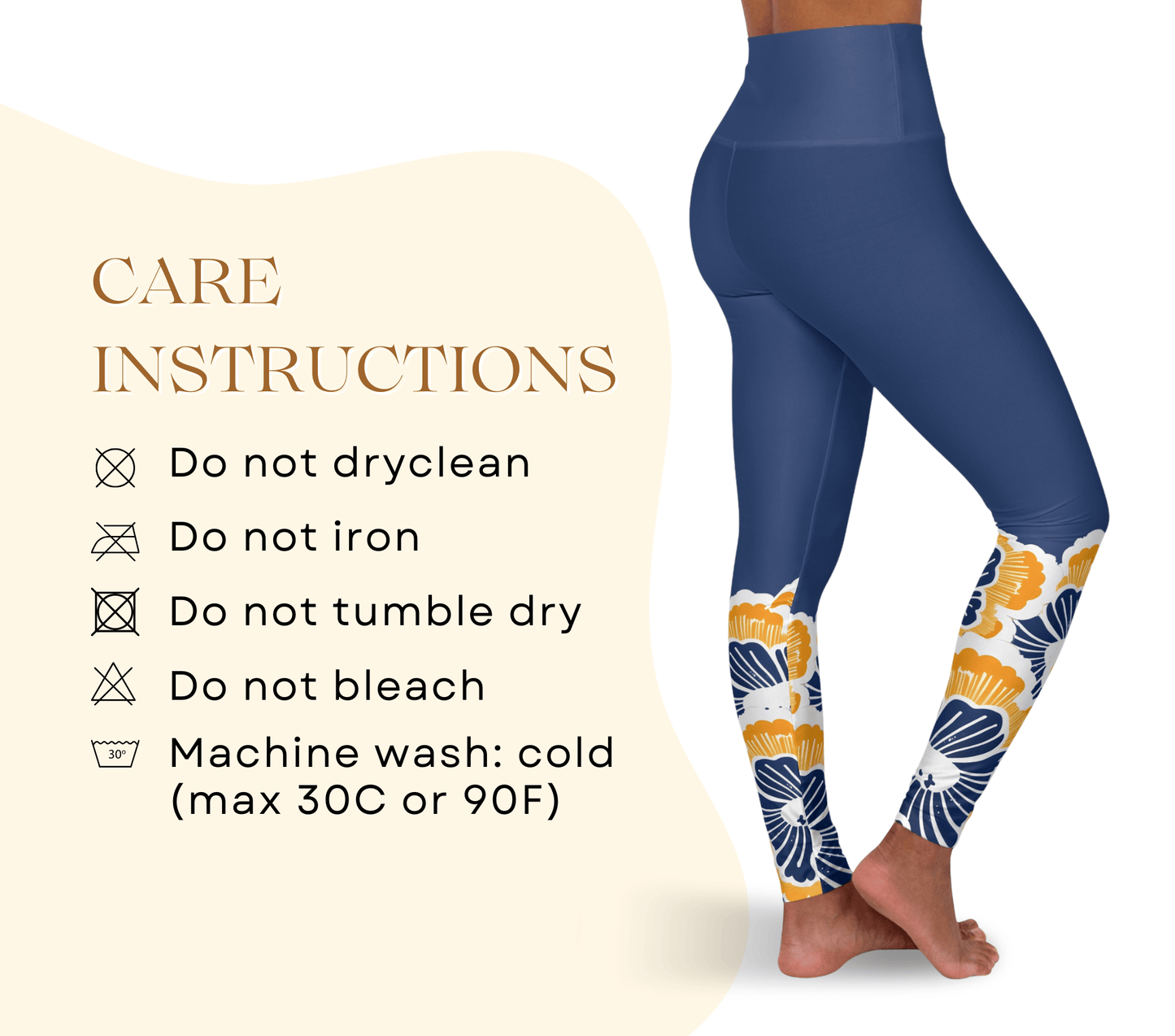 Nyssa Floral Yoga Pants Leggings