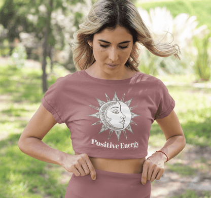 Positive Energy Yoga Shirt Crop Top