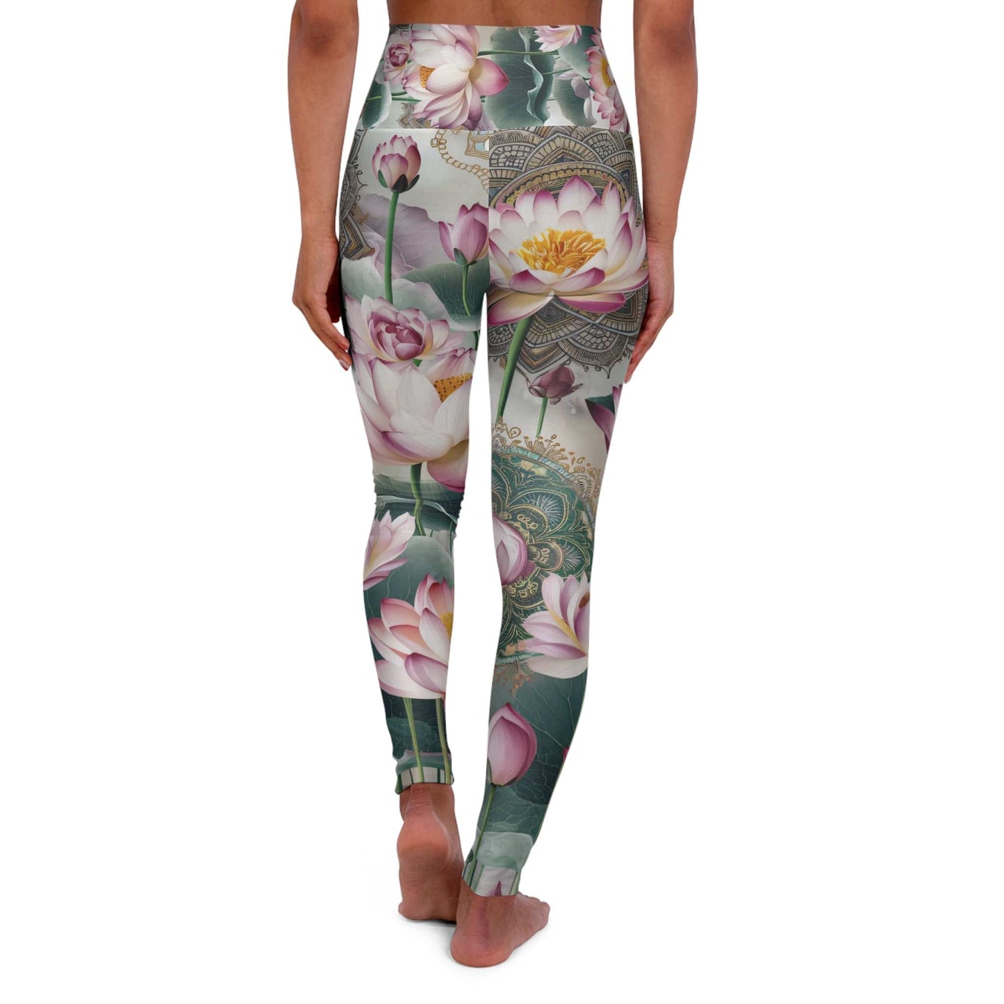 Lotus Mandala Yoga Pants Leggings