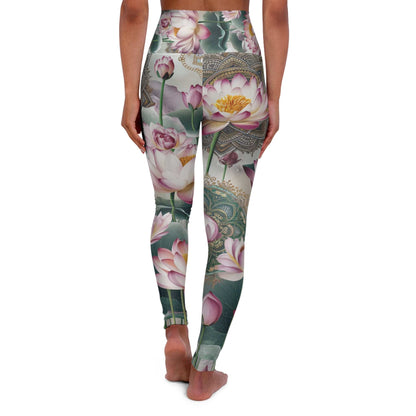 Lotus Mandala Yoga Pants Leggings