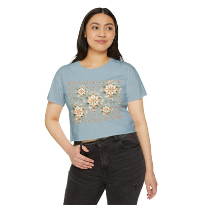 Serenity Flow Yoga Shirt Crop Top