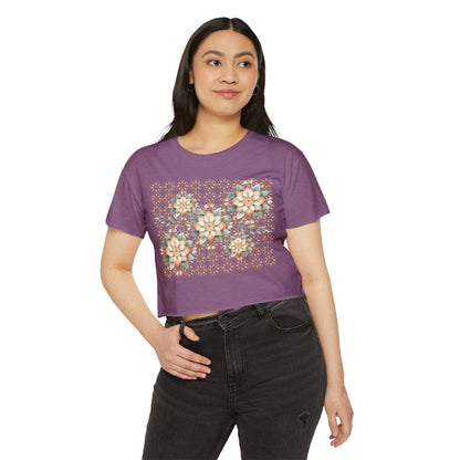 Serenity Flow Yoga Shirt Crop Top