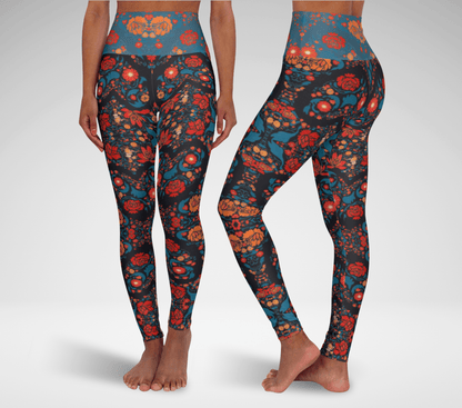 Nimfa Floral Yoga Pants Leggings for Woman
