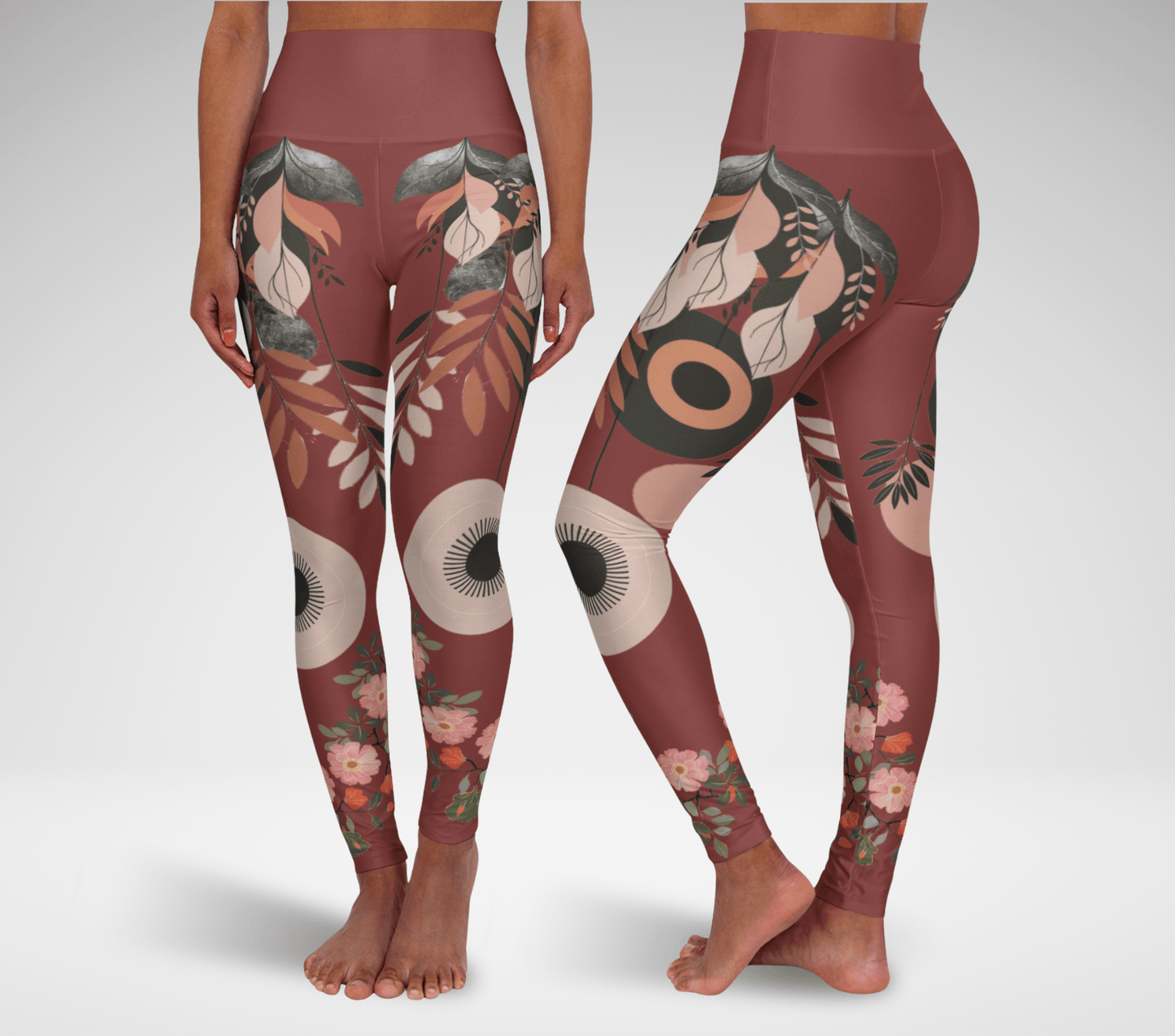 Donati Marjani Retro Yoga Pants Leggings for Women