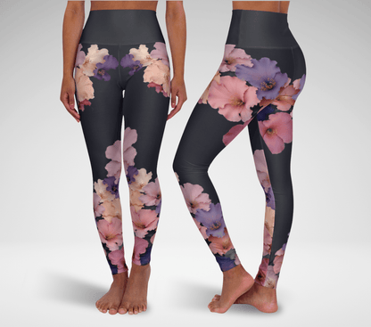 Charm Floral Yoga Pants Leggings for Women