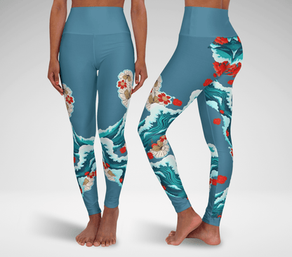 Caedman Ocean Yoga Pants Leggings for Women