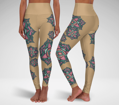 Burke Mandala Yoga Pants Leggings for Women