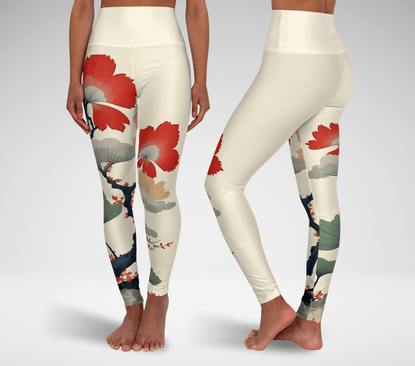 Atlas Le Fleur Yoga Pants Leggings for Woman