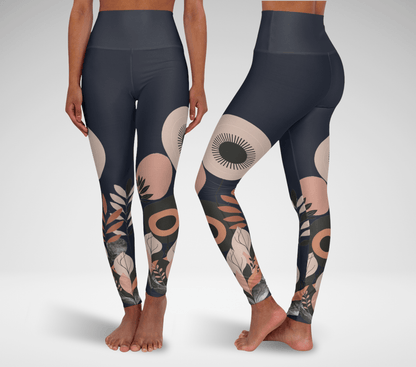 Fluran Retro Yoga Pants Leggings for Women