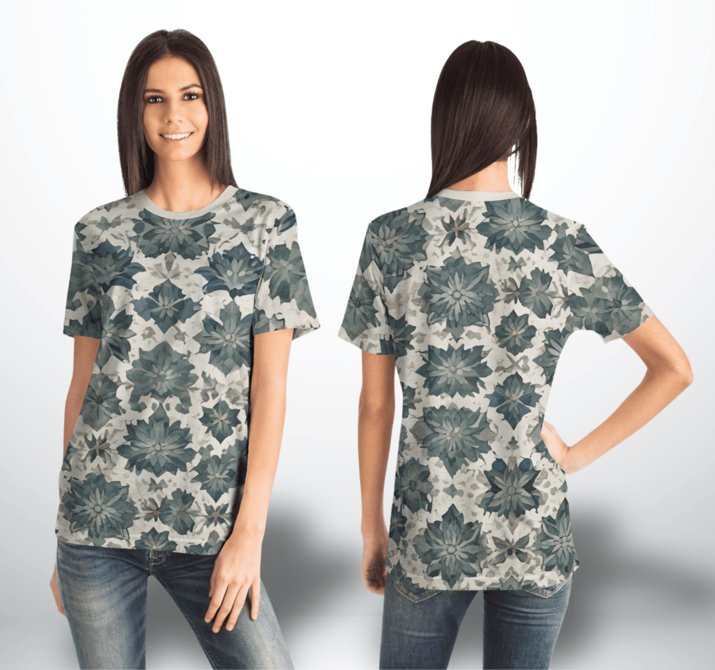 Spruce Floral Jersey Tee