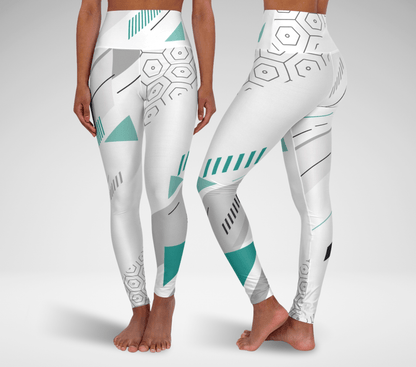 Vertex White Yoga Pants Leggings