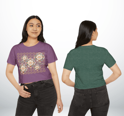 Serenity Flow Yoga Shirt Crop Top