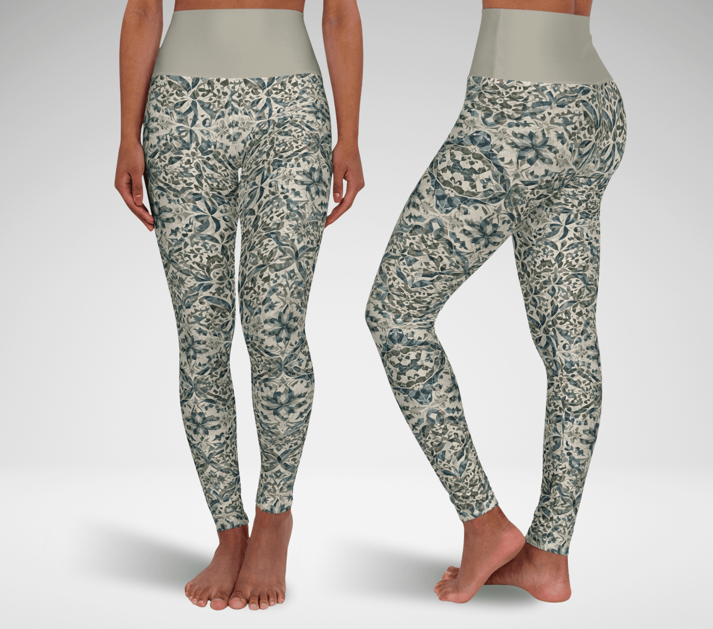 Rosette Yoga Pants Leggings