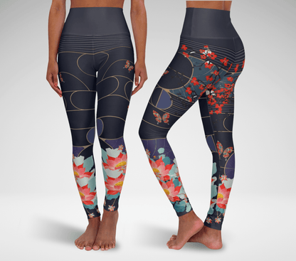 Kila Floral Yoga Pants Leggings for Women