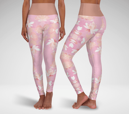 Rosali Floral Yoga Pants Leggings for Women