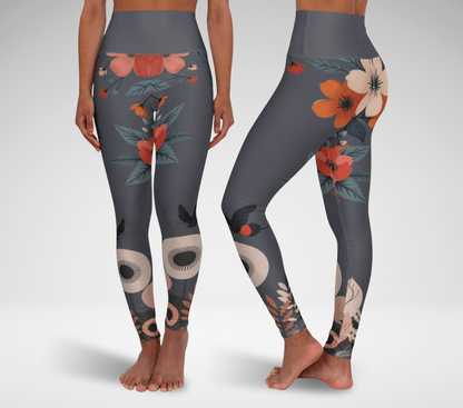 Arnie Floral Yoga Pants Leggings for Woman
