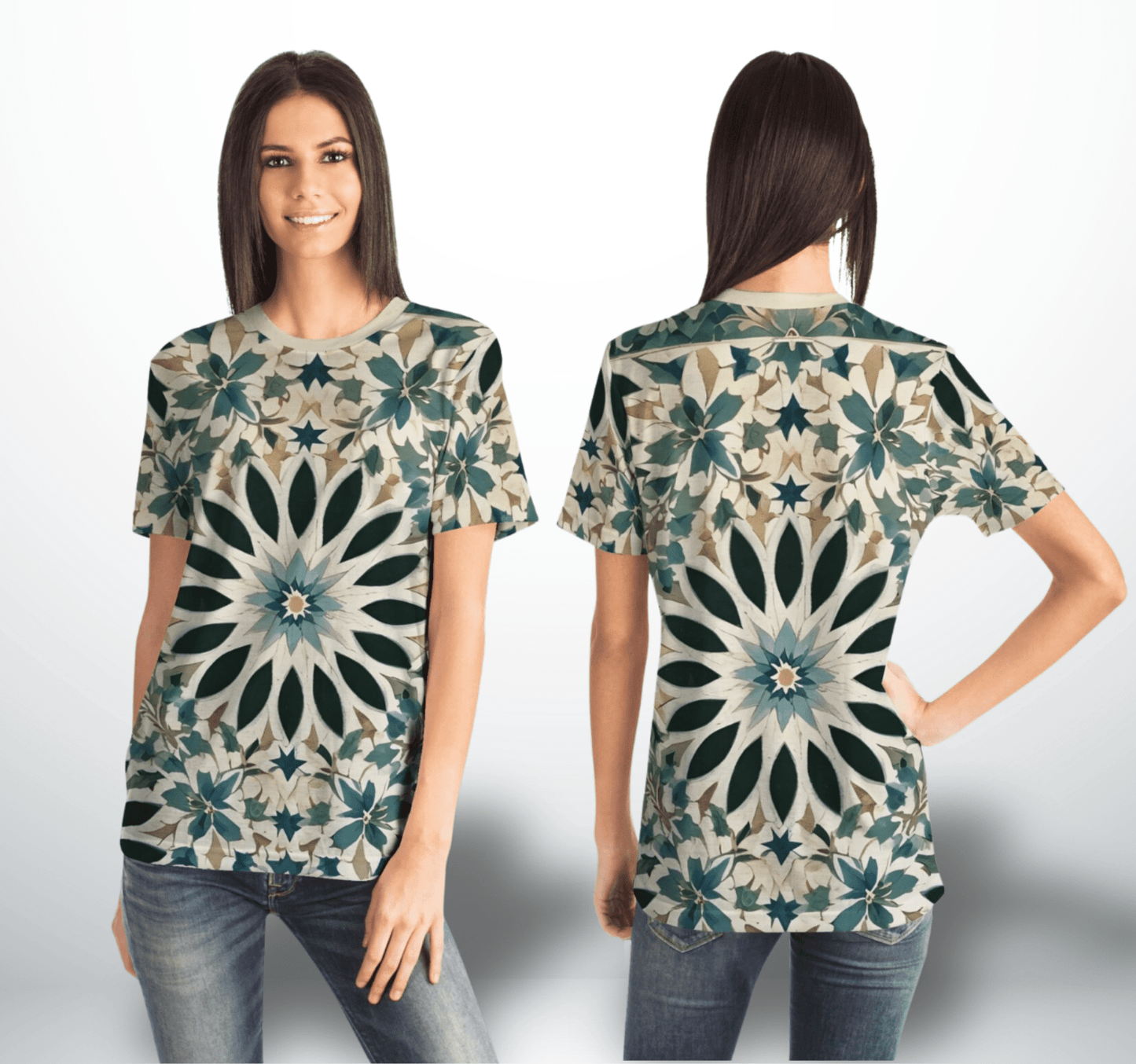 Stella Floral Elegance Jersey Tee