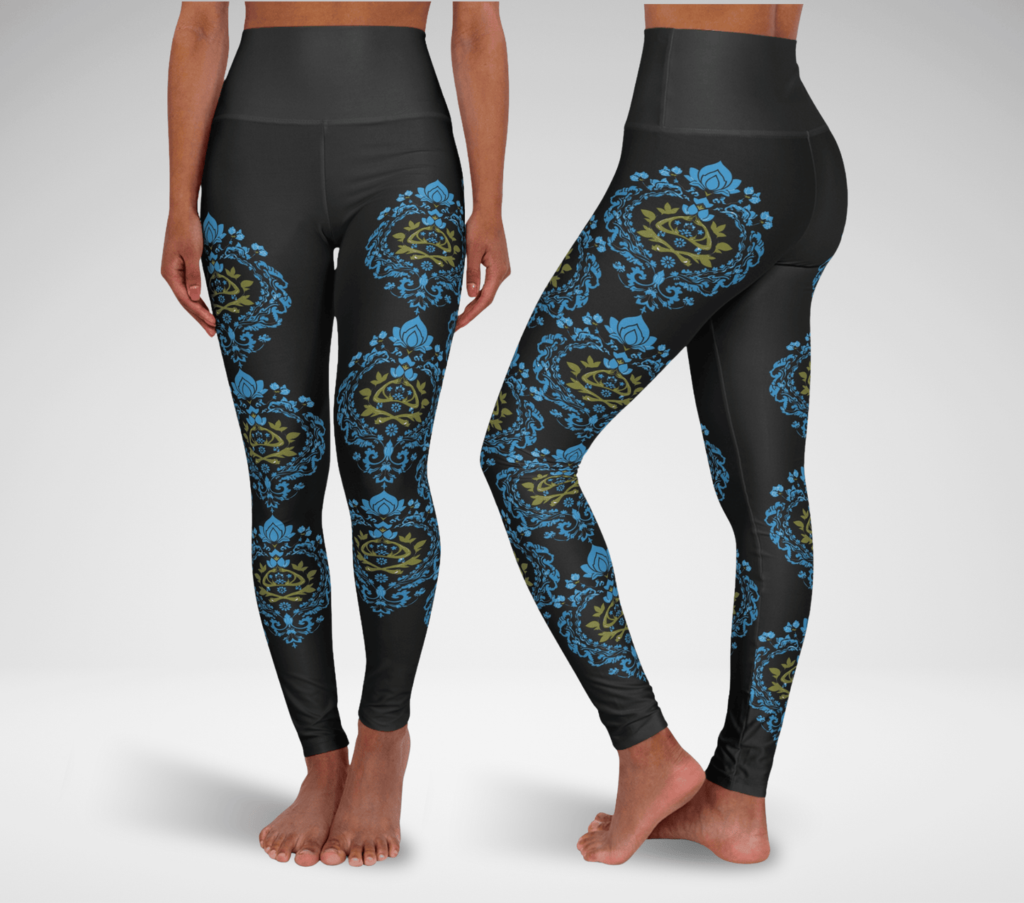 Linnan Mandala Yoga Pants Leggings for Women