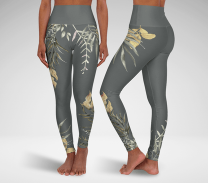 Ferni Leaves Yoga Pants Leggings