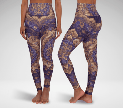 Roni Mandala Yoga Pants Leggings for Women