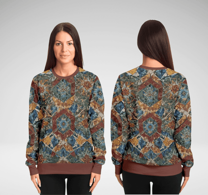 Helene Modern Geometric Sweatshirt